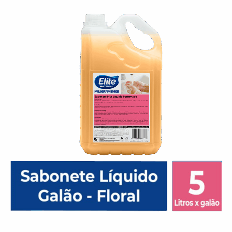 Sabonete Líquido Perfumado Floral 5 Litros - Imagem 2