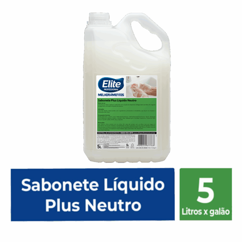 Sabonete Líquido Neutro 5 Litros - Imagem 2