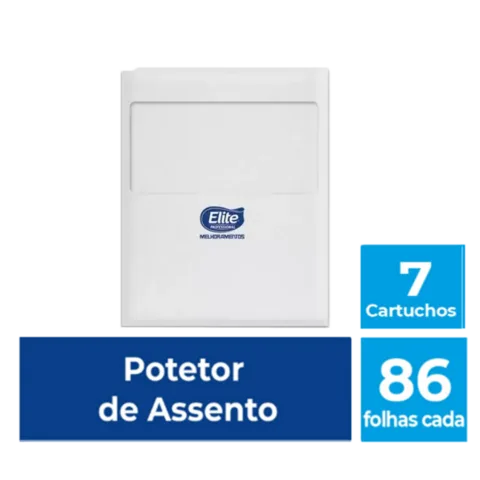 Protetor De Assento Sanitário Melcover cx c/ 7 refis x 86 folhas