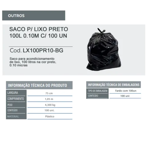 100l preto