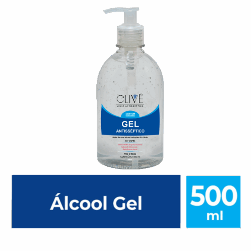 Álcool Gel Higienizante para Maos Pump 500ml - Imagem 2