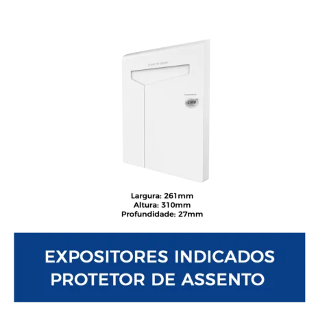 Expositor Protetor de assento