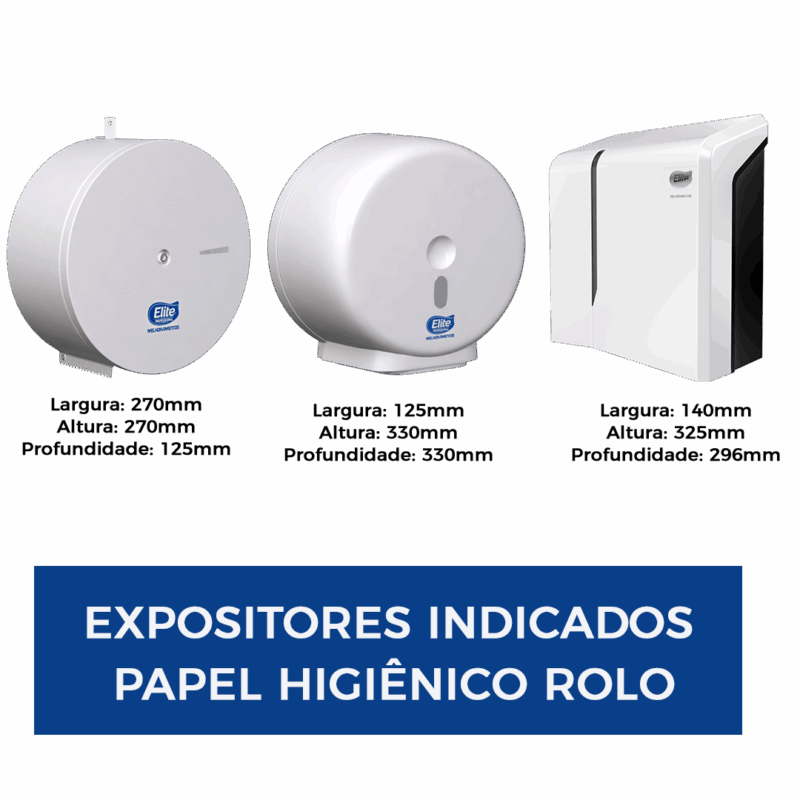 Papel Higiênico Rolo Suite Folha Simples c/ 8 rolos de 300 metros - Imagem 2