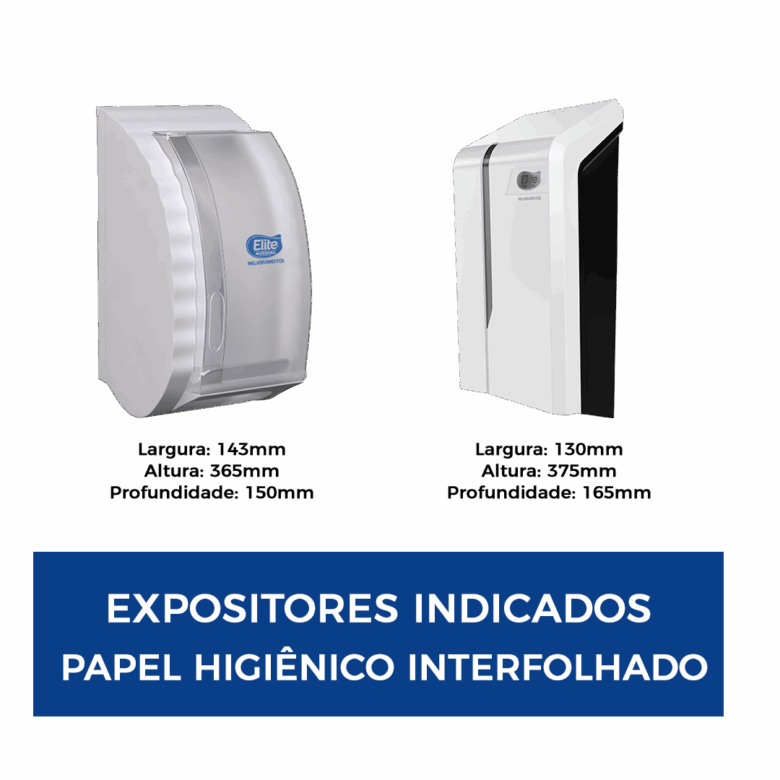 Papel Higiênico Interfolhado Folha Dupla c/ 48 pacotes de 250 folhas - Imagem 2
