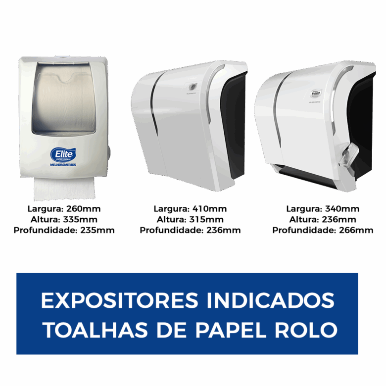 Toalha de Papel Rolo - Folha Tripla c/ 8 rolos de 140 metros - Imagem 2
