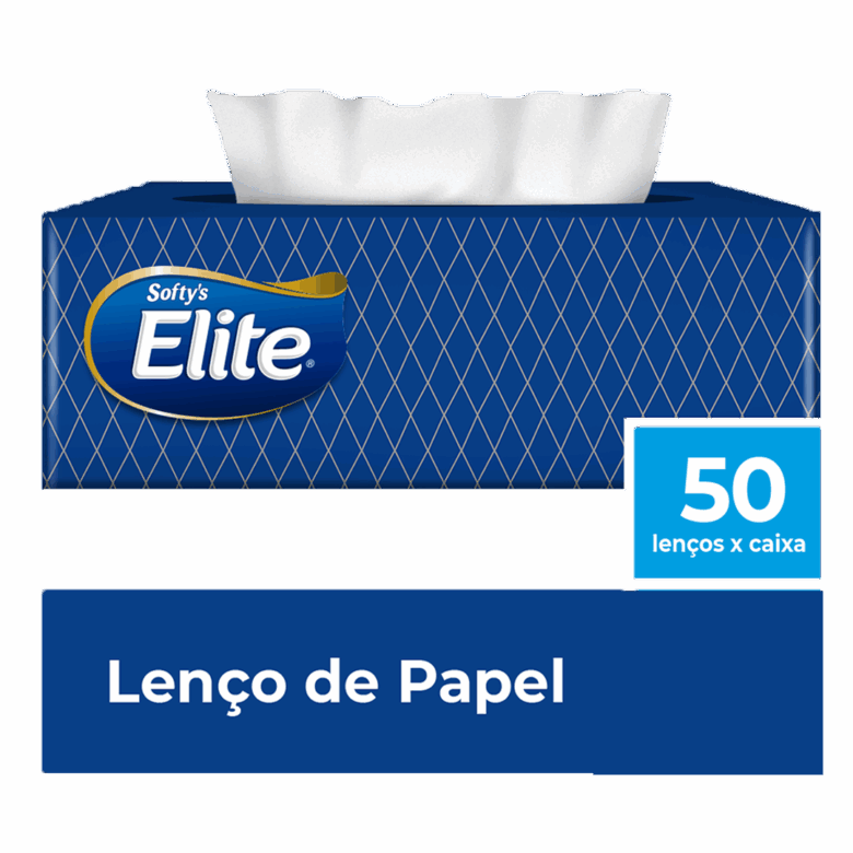Lenço De Papel Softys - Caixa Com 50 Folhas - Imagem 2