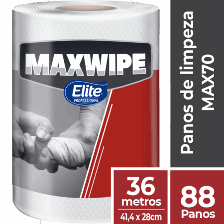 Pano Multiuso MaxWipe 70 Pacote com 88 Folhas