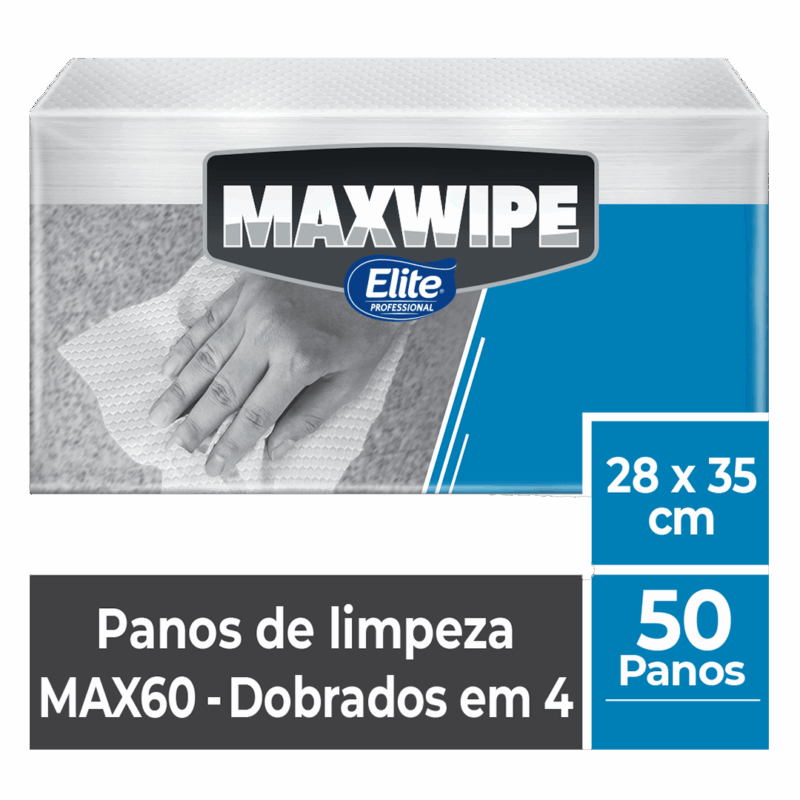 Pano Multiuso Dobrado Max60 - Com 50 Folhas - Imagem 2
