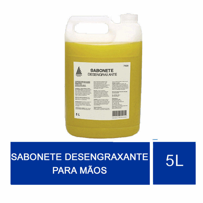 Sabonete desengraxante para mãos 5L - Imagem 2