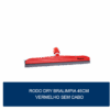 Rodo dry Bralimpia 45cm vermelho sem cabo