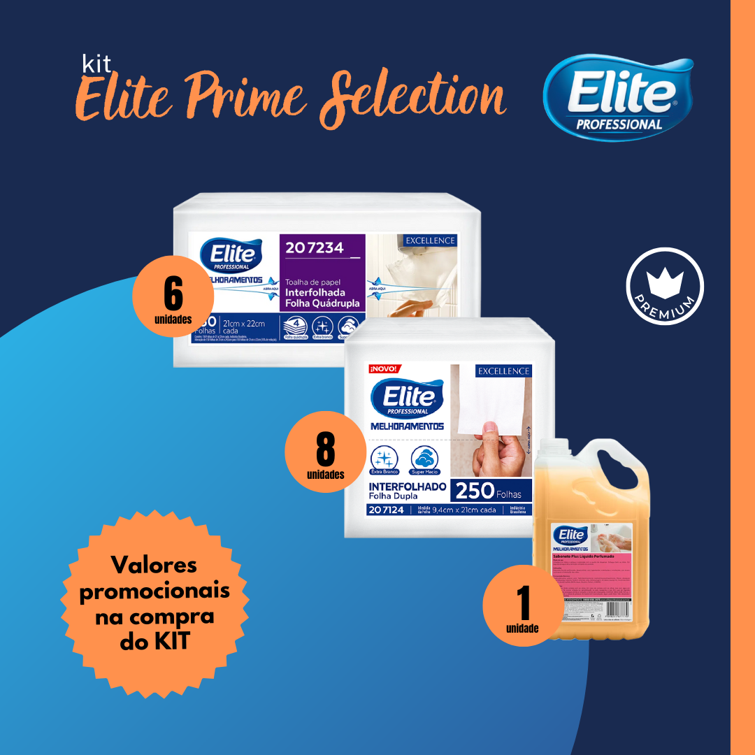 KIT Elite Prime Selection - Melhoramentos Higiene