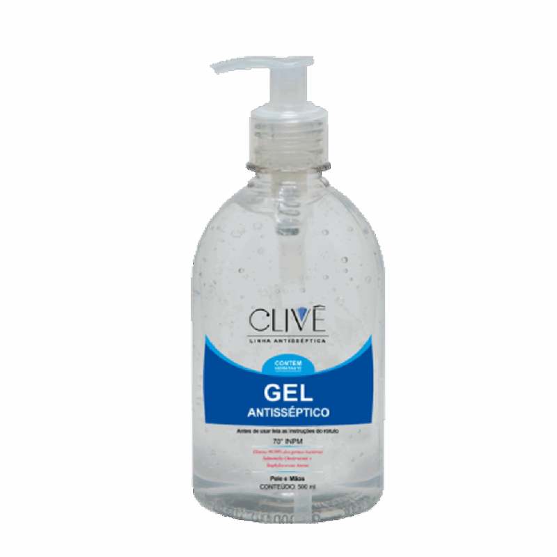 Álcool Gel Higienizante para Maos Pump 500ml