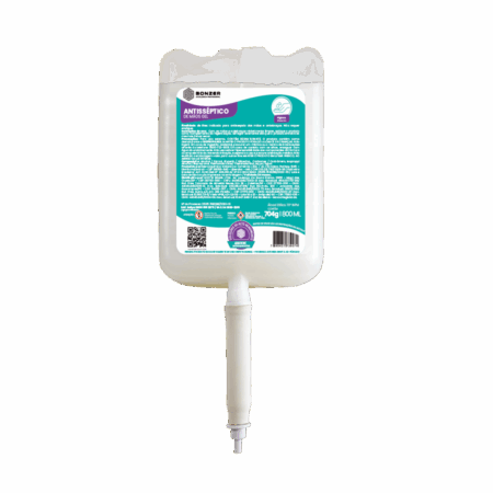 Álcool Gel 70º Antisséptico Bonzer 800 ml