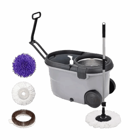 Perfect mop pro move cinza com rodas - Perfect