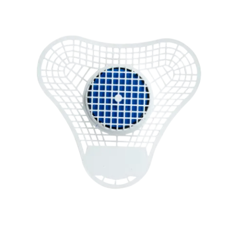 Tela plastica para mictorio com pedra