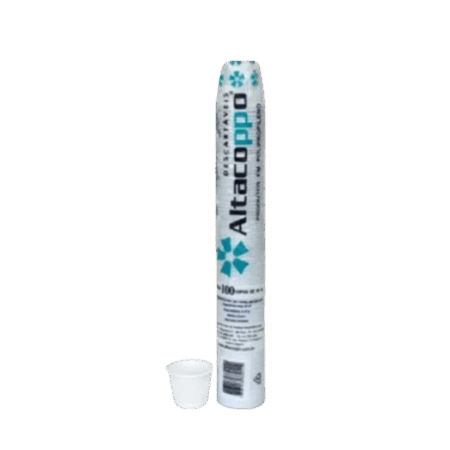 Copo Altacoppo 50ml Branco - C/ 100 Unidades
