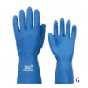 Luva de verniz silver azul G - unidade