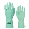 Luva de verniz silver verde G - unidade