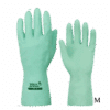 Luva de verniz silver verde M - unidade