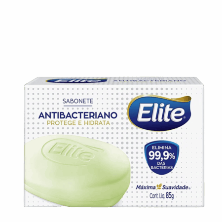 Sabonete Elite Antibacteriano com fragrância 85G em Barra
