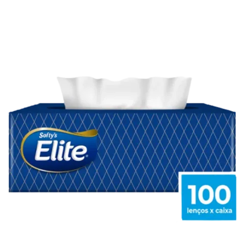 Lenço de papel Softys - Caixa 100 folhas