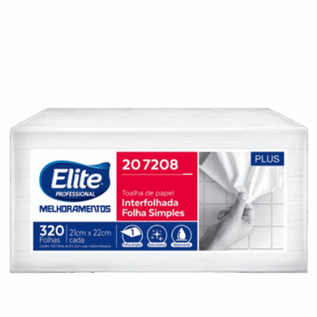 Toalha De Papel Interfolhado Melpaper - Pacote 320 Folhas