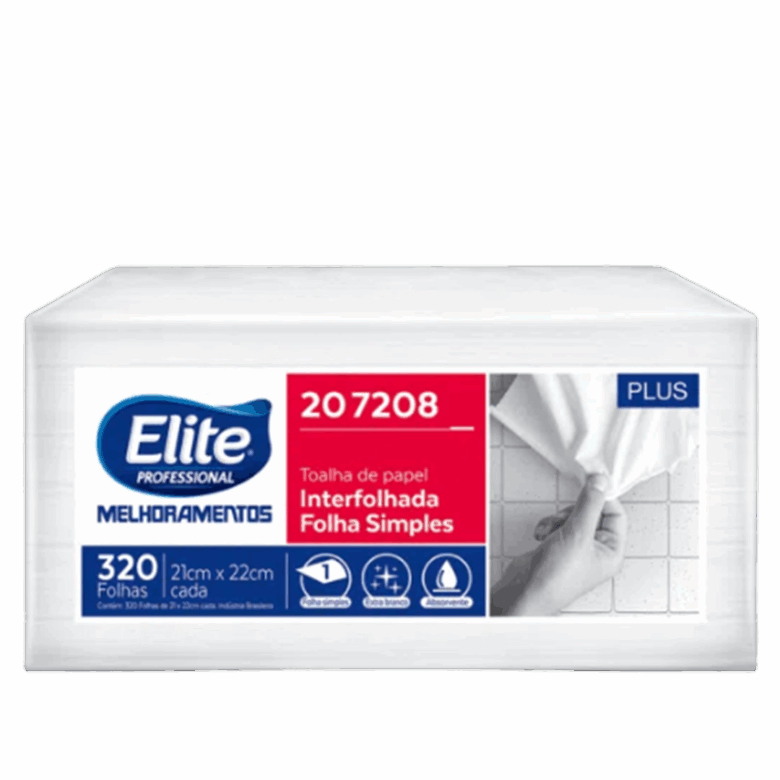 Toalha De Papel Interfolhado Melpaper - Pacote 320 Folhas