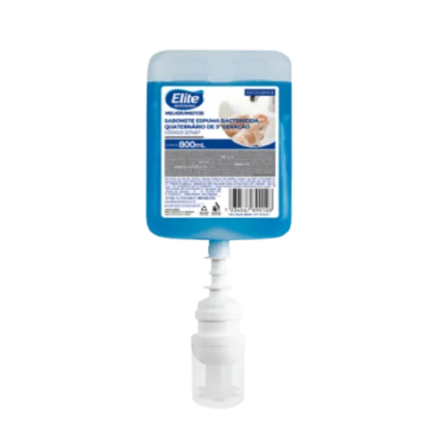 Sabonete espuma bactericida quaternário 5ª geração 800ml