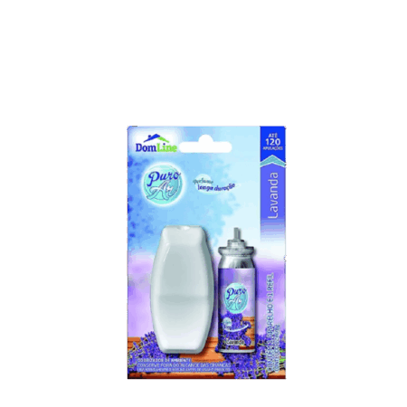 Neutralizador Spray Lavanda Puro Ar Refil+Aplicador - 12ml - DOMLINE