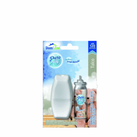Neutralizador Spray Talco Puro Ar Refil+Aplicador - 12ml - DOMLINE