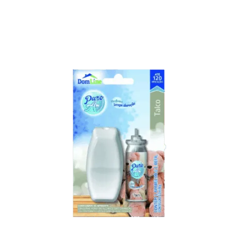 Neutralizador Spray Talco Puro Ar Refil+Aplicador - 12ml - DOMLINE