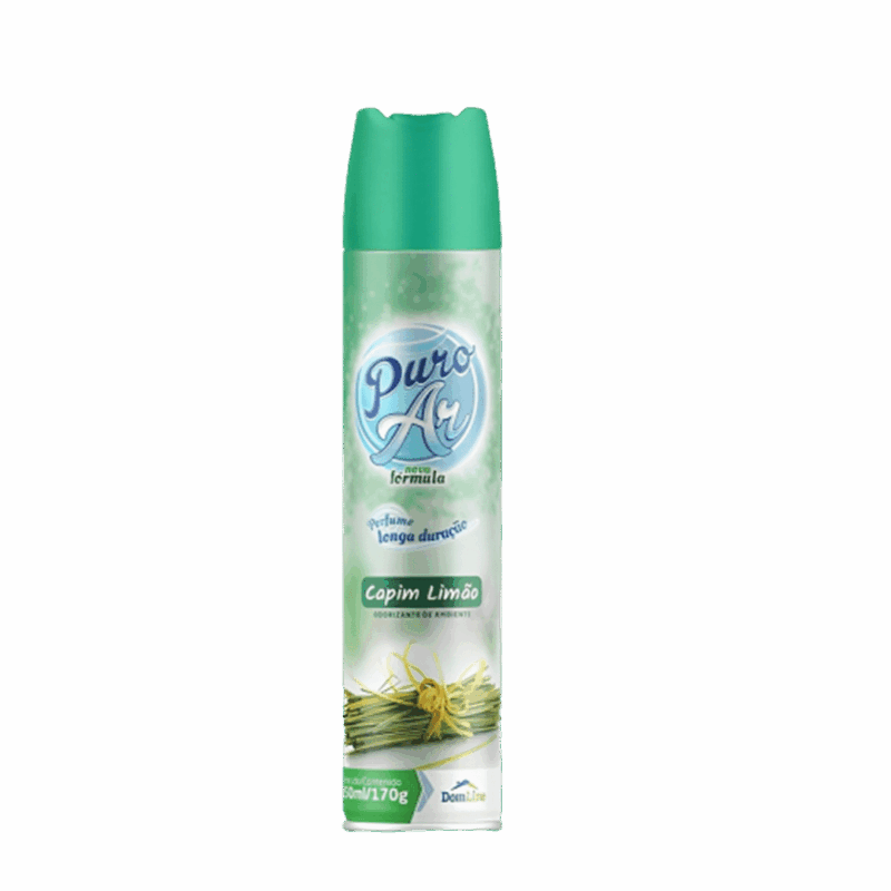 Neutralizador Puro Ar 350ml Capim Limão -  DOM LINE