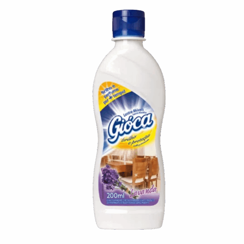 Lustra Móveis Gioca Lavanda 200ml