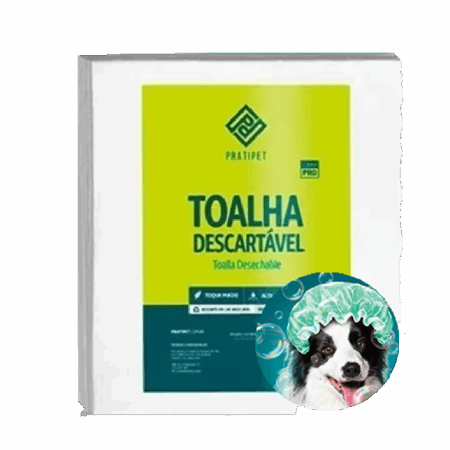 Toalha descartaveis petshop - 60x50 - pacotes com 50 toalhas