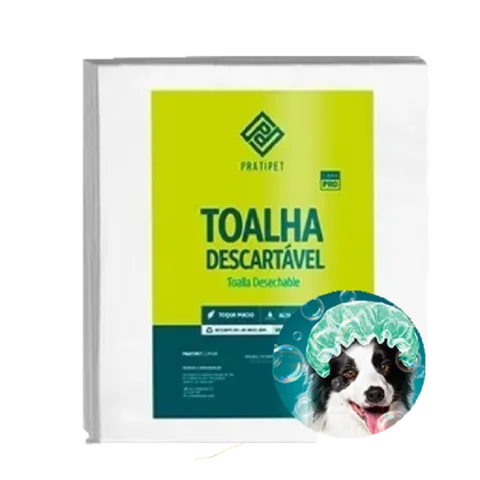 Toalha descartaveis petshop - 60x50 - pacotes com 50 toalhas