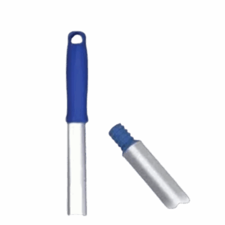 CE140 - Cabo com rosca fosco alumínio 140cmx22mm azul - Bralimpia