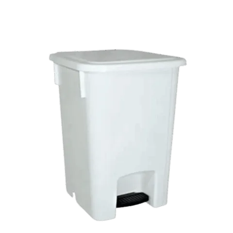 CP15BR - Cesto com pedal 15L branco - Bralimpia
