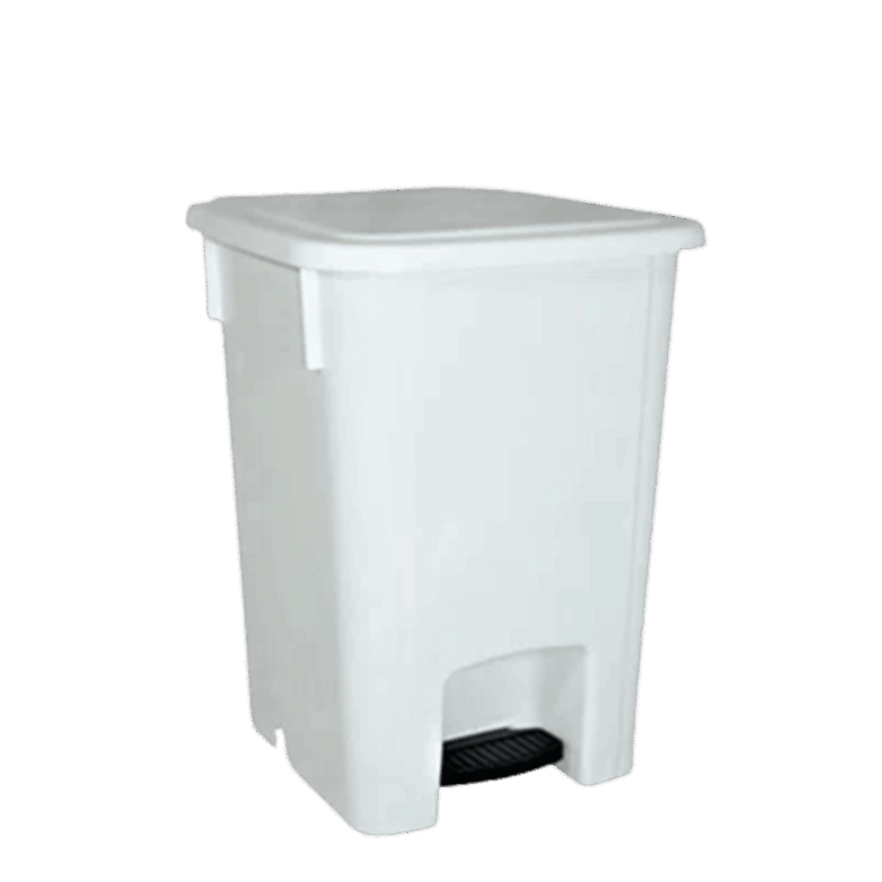 CP15BR - Cesto com pedal 15L branco - Bralimpia