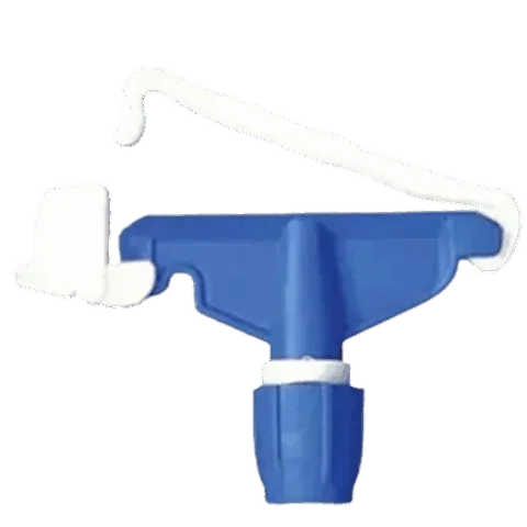 GE211Z - Conjunto haste euro garra plastica azul sem cabo - Bralimpia