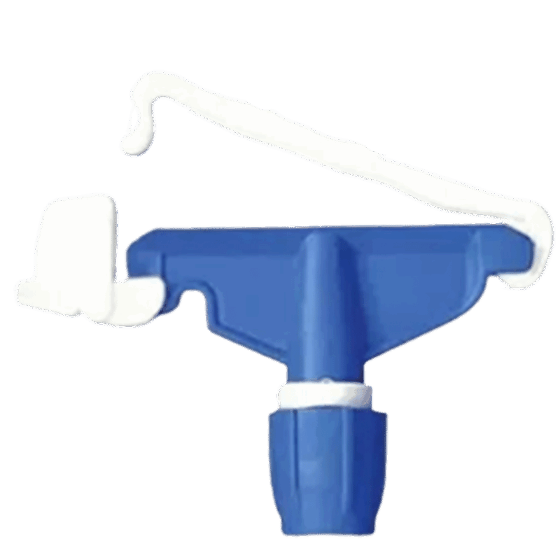 GE211Z - Conjunto haste euro garra plastica azul sem cabo - Bralimpia