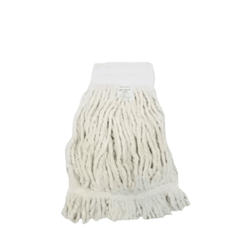 Refil para mop úmido ponta com cinta 320g branco - Bralimpia