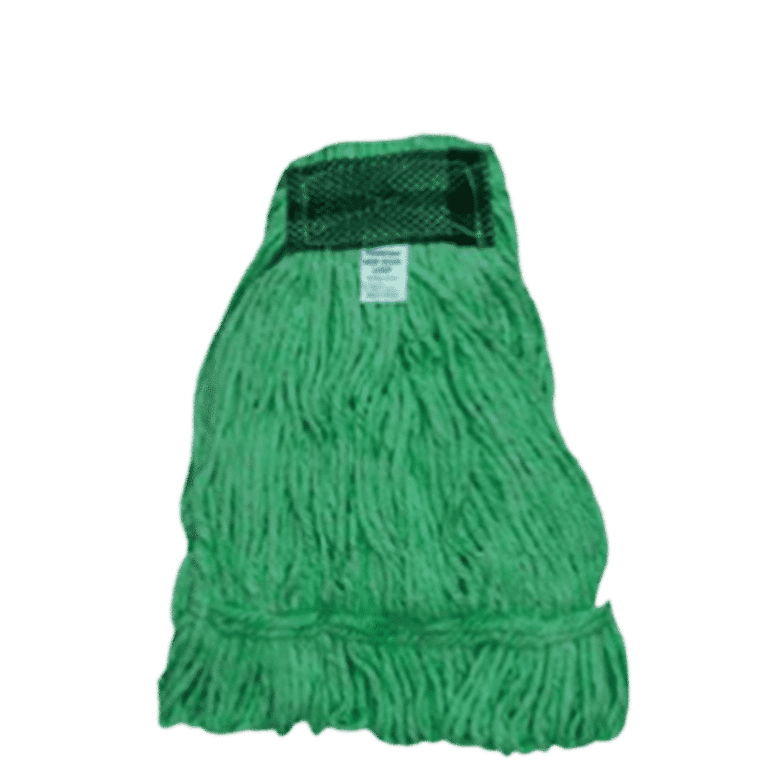 Refil para mop úmido ponta com cinta 320g verde - Bralimpia