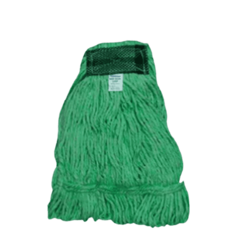 Refil para mop úmido ponta com cinta 320g verde - Bralimpia