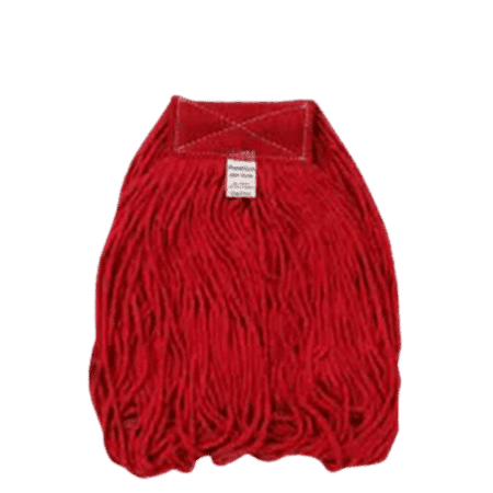 Refil para mop úmido ponta loop com cinta 320g vermelho - Bralimpia