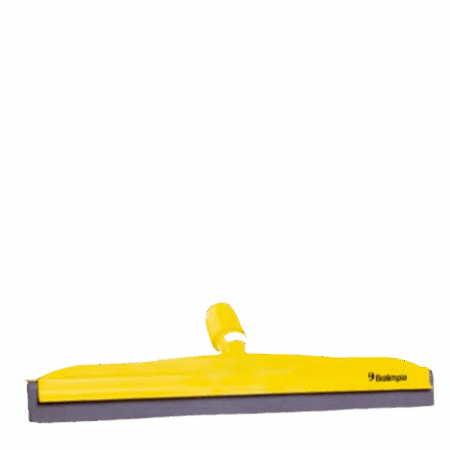 Rodo dry Bralimpia 55cm amarelo sem cabo