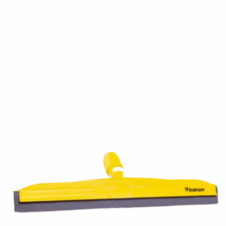 Rodo dry Bralimpia 55cm amarelo sem cabo