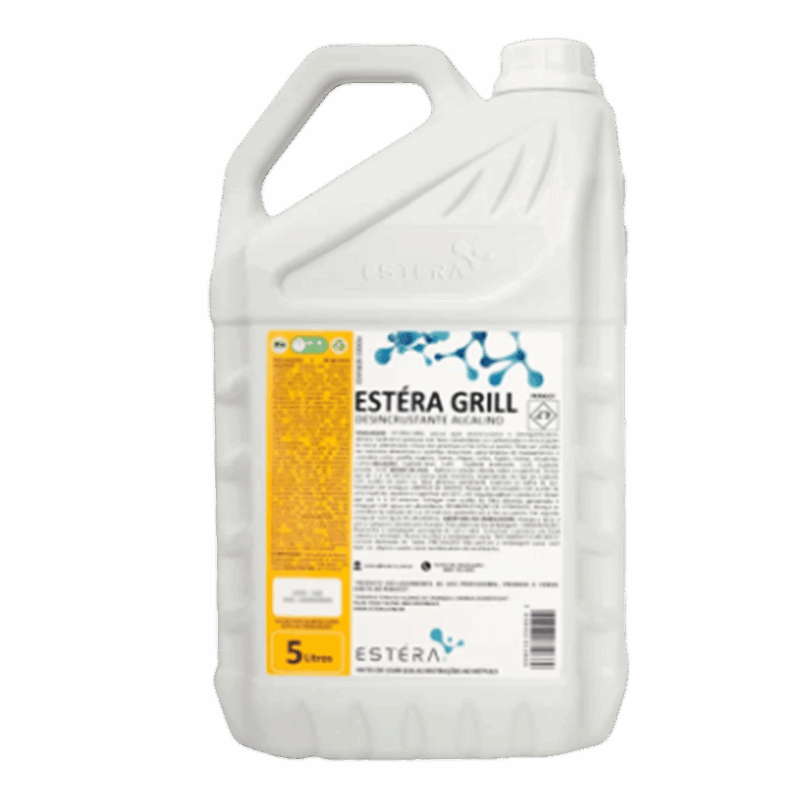 ESTERA GRILL 5L - Detergente Desincrustante Alcalino  - até 1:80