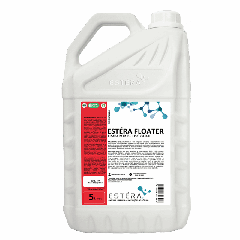 ESTERA - FLOATER - Flotador Limpador Universal 5L - Até 1:200