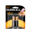 Pilha Alcalina DURACELL pequena AA c/ 2