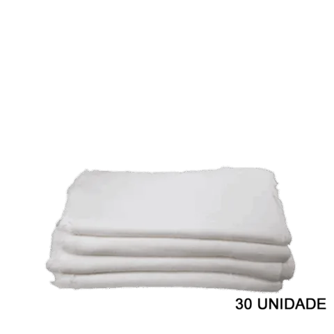 Saco Alvejado Flanelado - 42 X62 Cm - Fardo 30 Unidades (pano de chão)